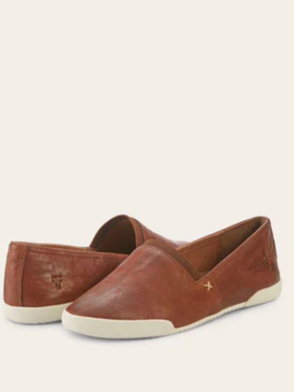Frye Women's Leather Flats Size 7 color: burgundy